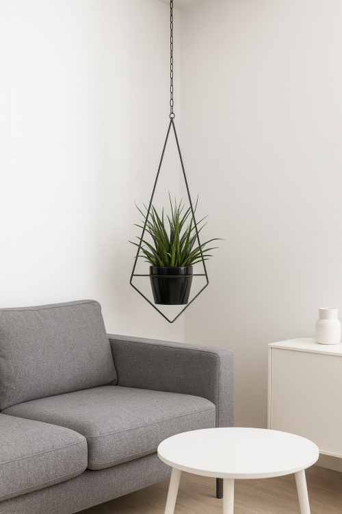 Nowoczesna przestrzeń z rośliną wieszającą.png