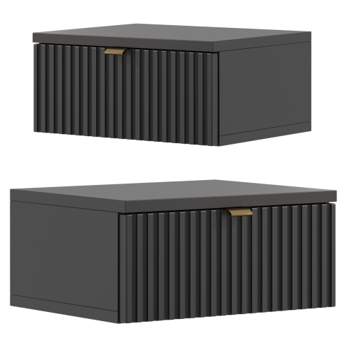 czarna wisząca szafka nocna do sypialni ryflowany front.png