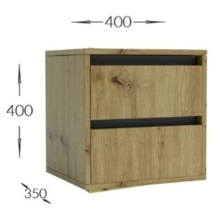 wymiary szafki nocnej dab gold nowoczesnej.png