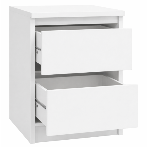 szafka nocna biała do sypilani dwie szuflady minimaloistyczna.png