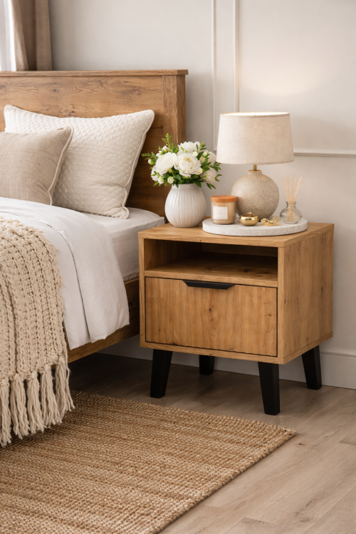 szafka nocna na nóżkach do sypialni dąb na nóżkach.png