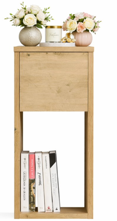 szafka nocna Dąb artisan do sypialni szuflada półka.png