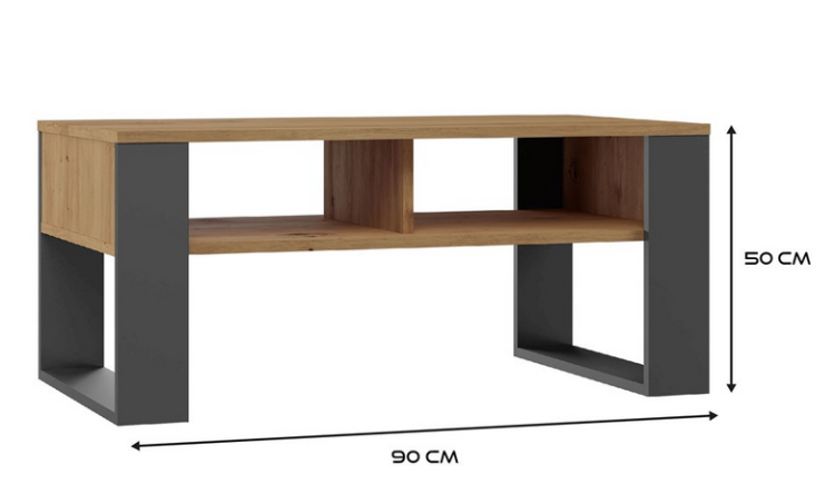 STOLIK DO JADALNI SYPILANI SALONU DĄB ARTISAN NOGI ANTRACYT.png