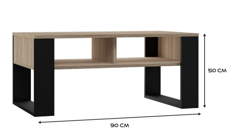 stolik lawa dąb sonoma czarne nogi salon gabinet .png