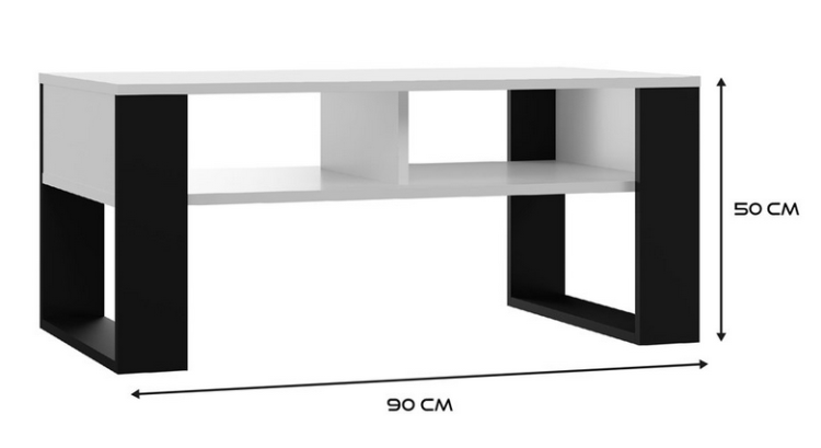 STOLIK STÓL KAWOWY SALON SYPILANIA BIAŁY CZARNE NOGI .png