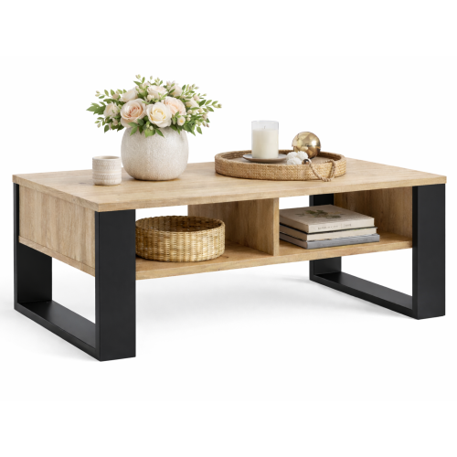 STOLIK KAWOWY DĄB SONOMA CZARNE NOGI NOWOCZESNY LOFT.png