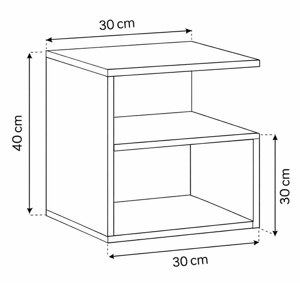 szafka nocna stolik nocny dane techniczne .png