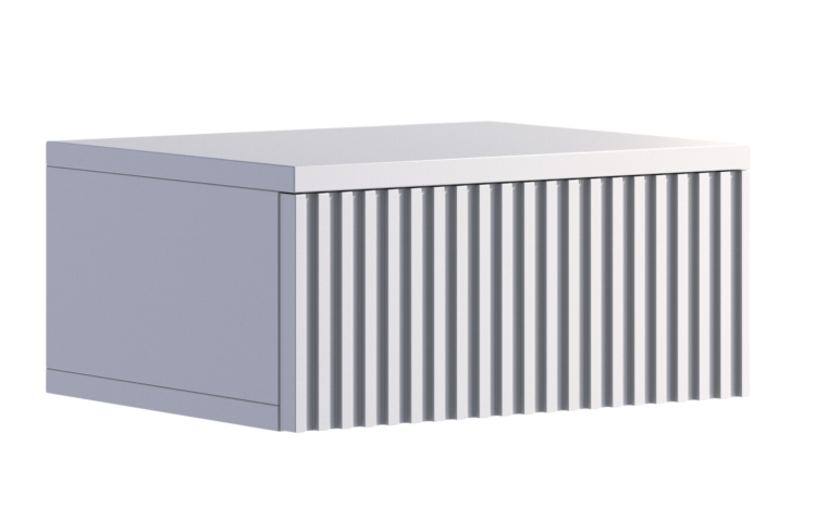 nowoczesna-szafka-nocna-scienna-ryflowane-fronty-biala