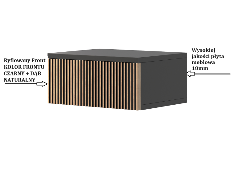 szafka-nocna-podwieszana-scienna-ryflowane-fronty-kolor-debowy